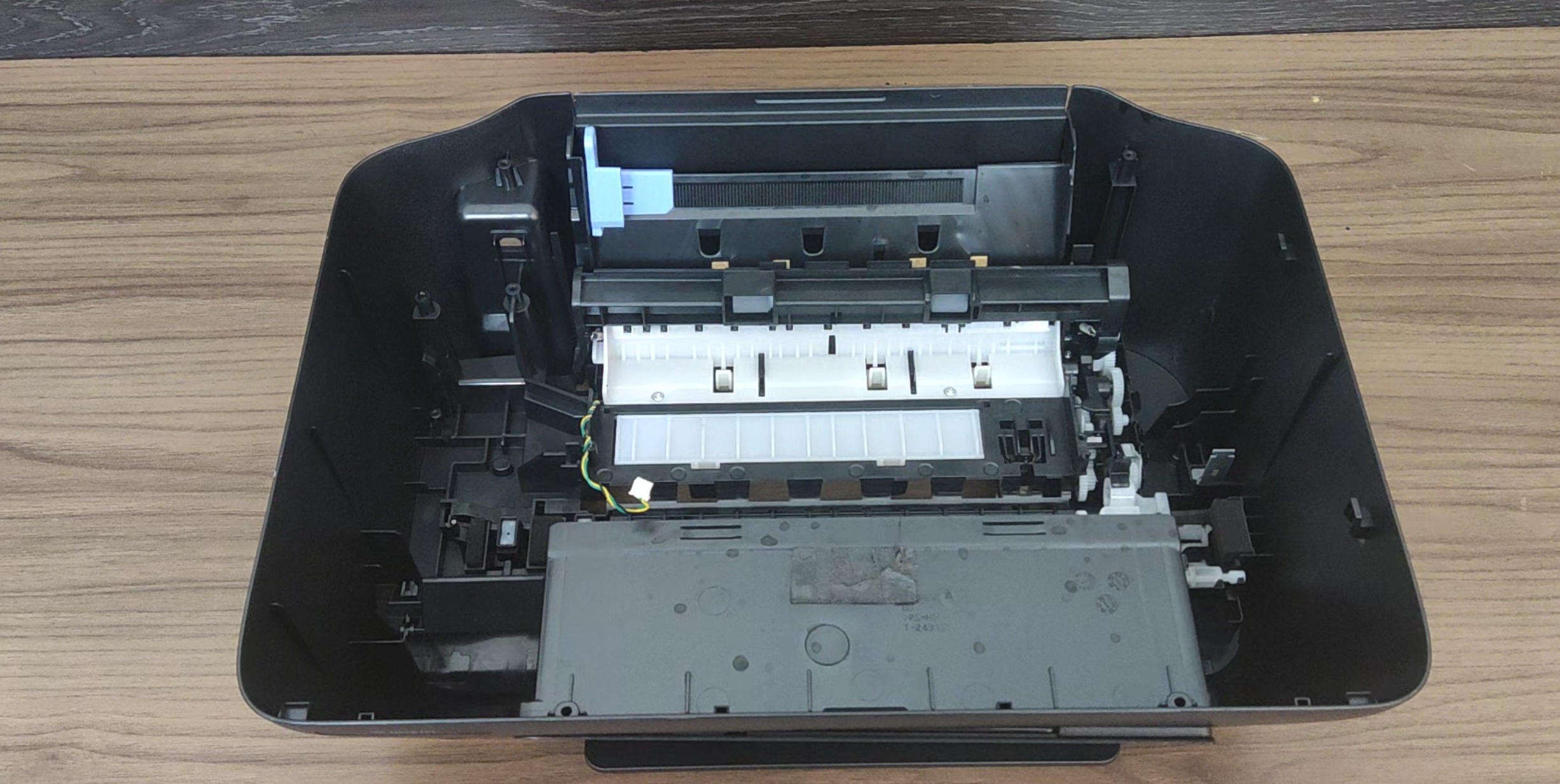 visao interna da hp deskjet aberta