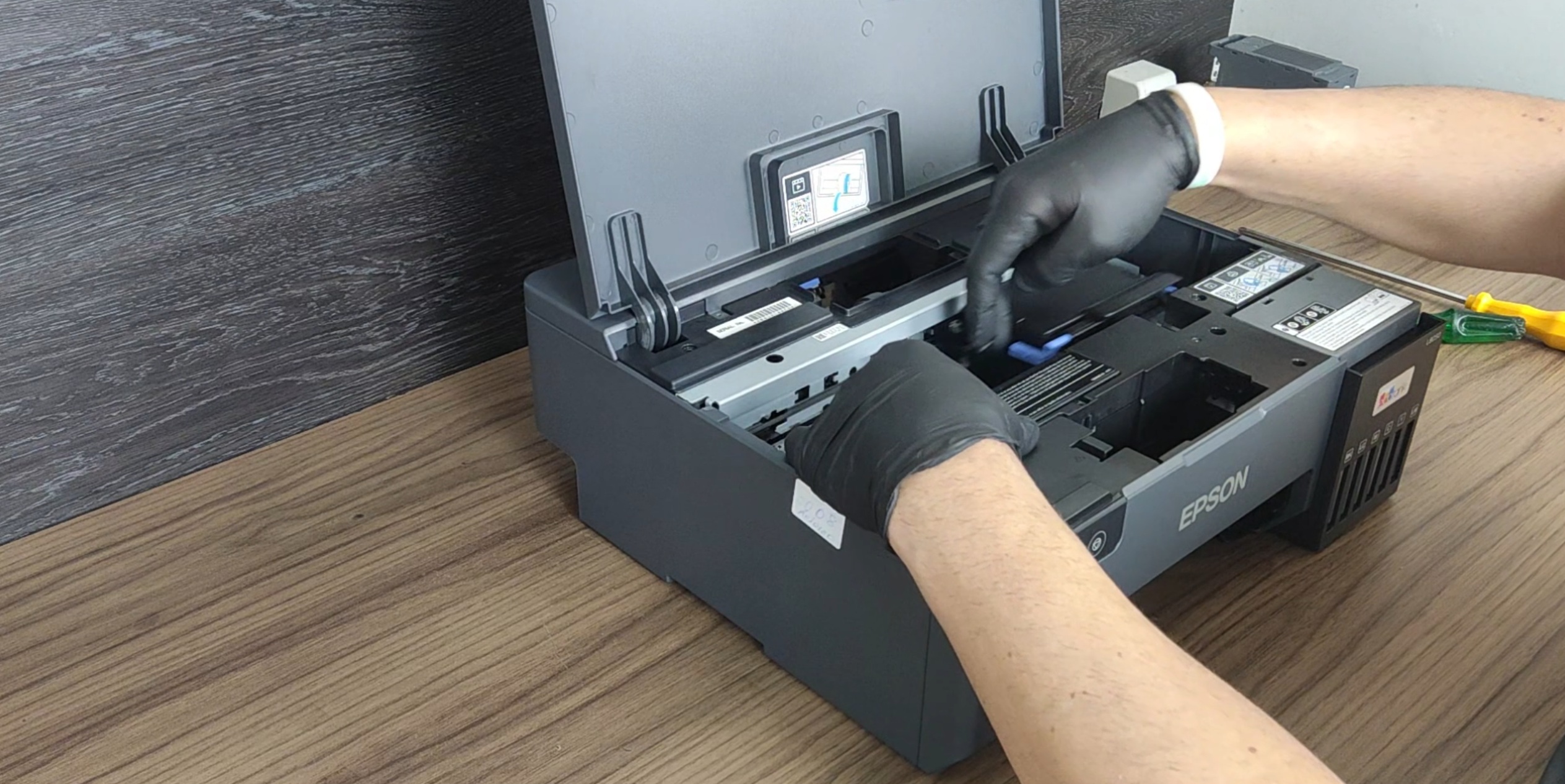 tencico desmontando epson l8050