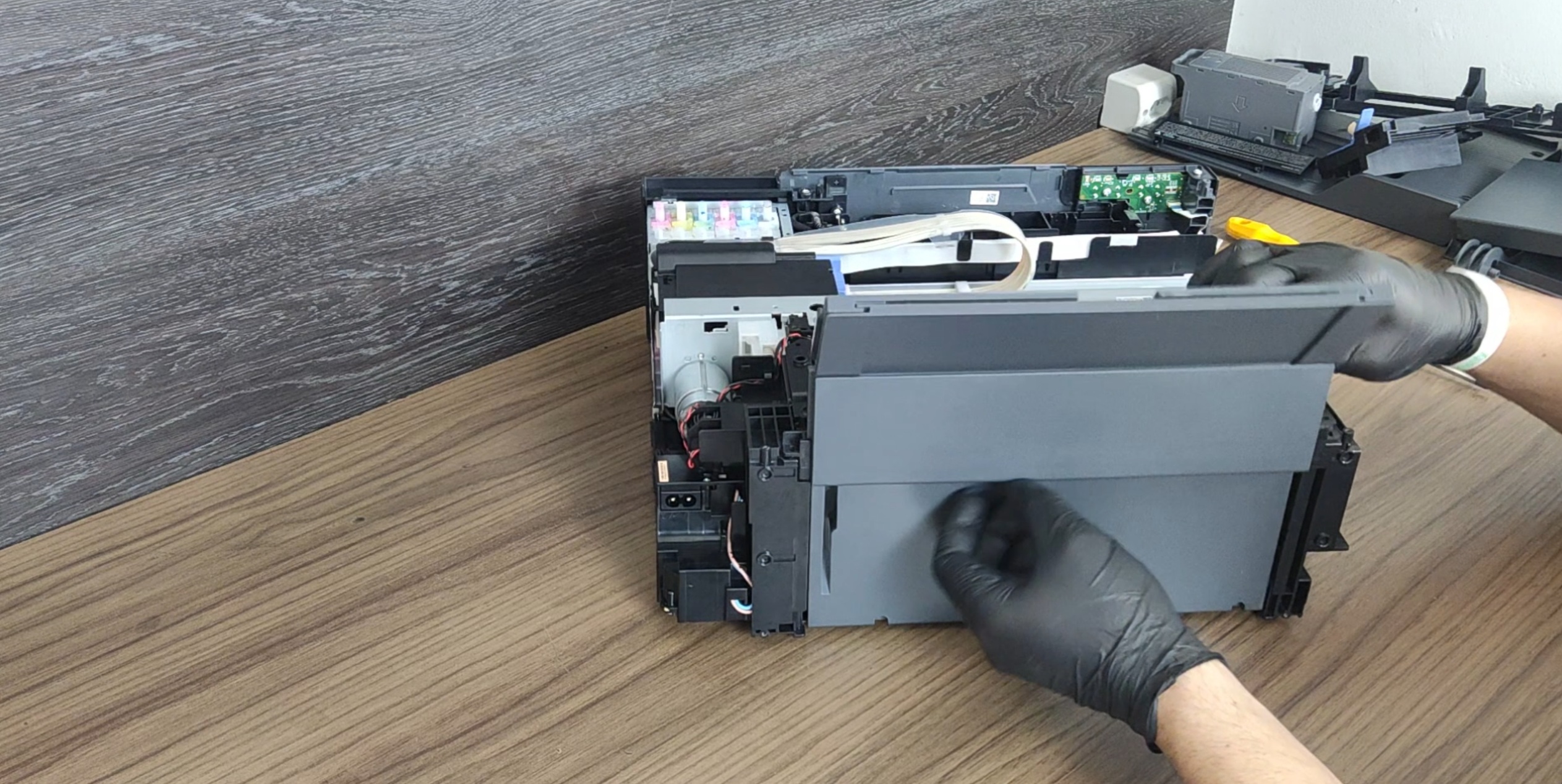 tencico desmontando epson l8050
