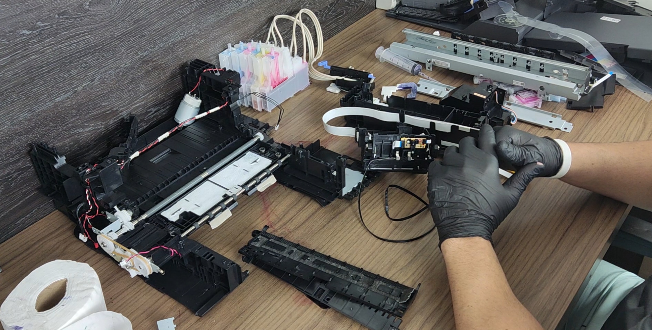 tencico desmontando epson l8050