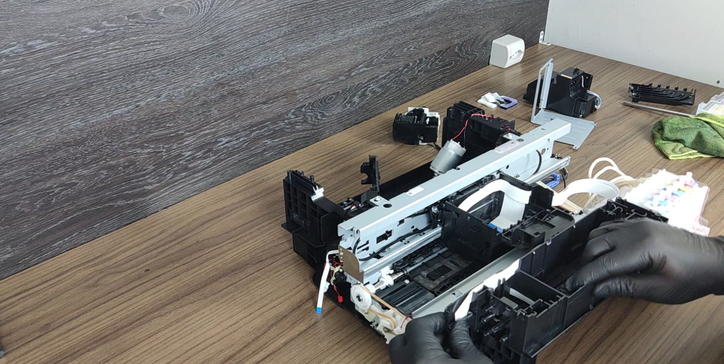 tencico desmontando epson l8050