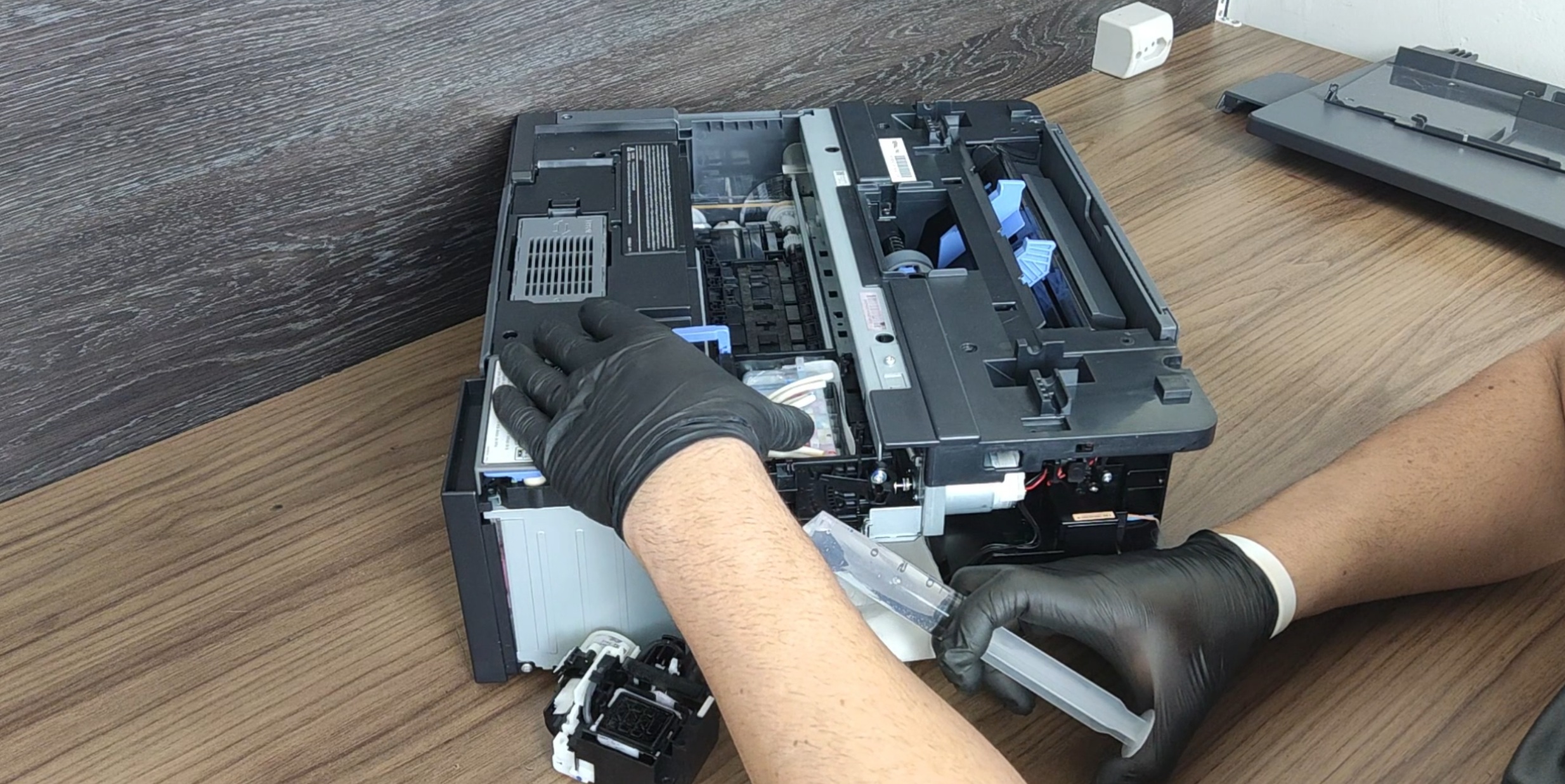 tencico desmontando epson l8050