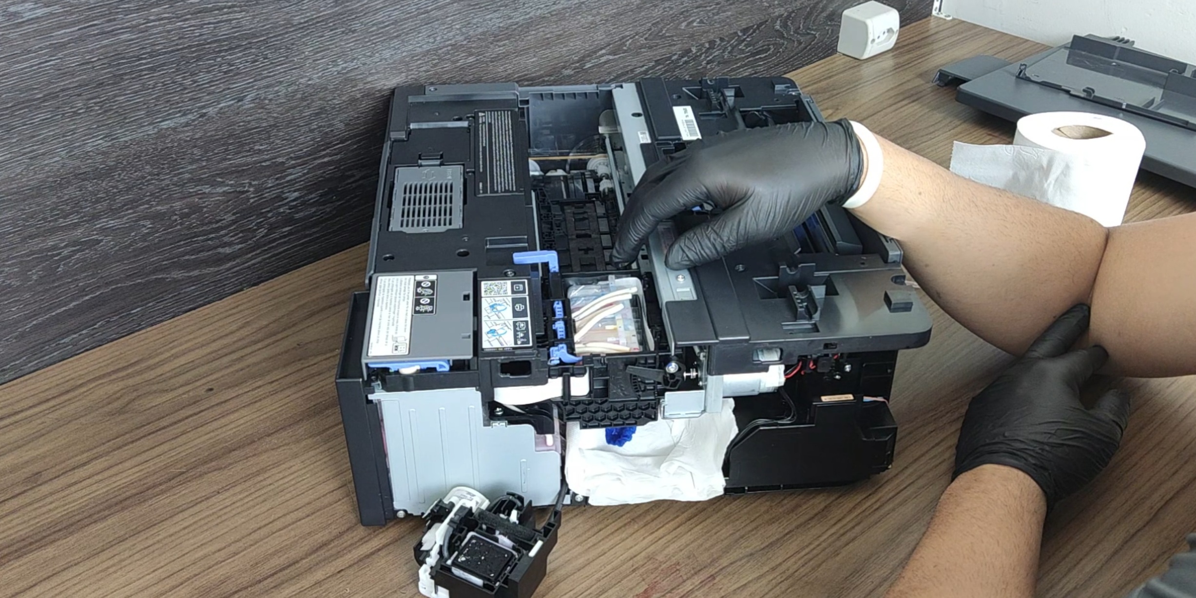 tencico desmontando epson l8050